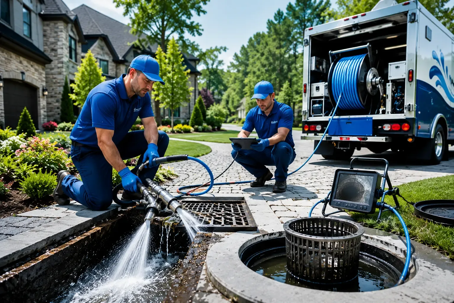 Local outdoor drain cleaning professionals in Raymond, IL